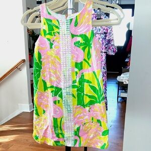 Lilly Pulitzer for Target - Flamingo Print Dress size M 7/8